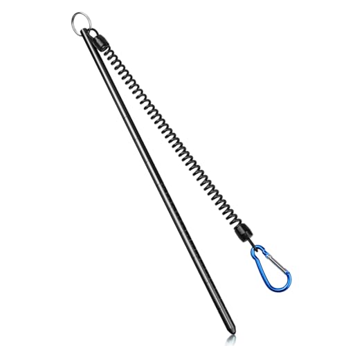 Bâton de plongée avec échelle de mesure et crochet de sécurité extensible