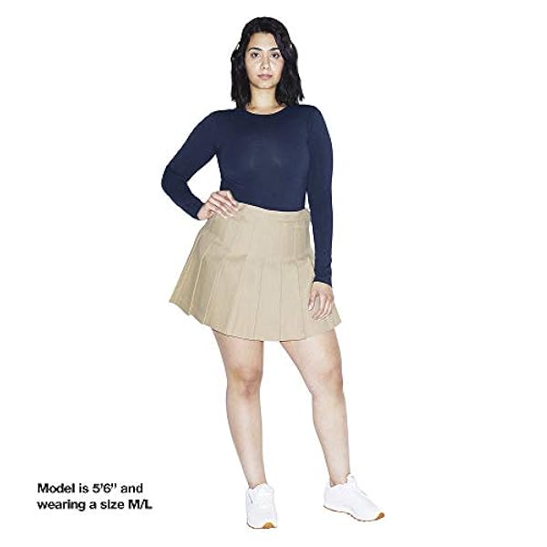 American Apparel Gonna Tennis Gabardine Donna