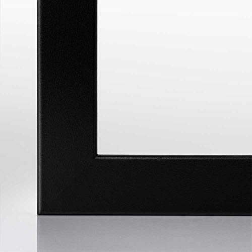 Bildershop-24 Bilderrahmen Monza in SCHWARZ in 60 X 60 Fotorahmen, Wechselrahmen, Posterrahmen, Puzzlerahmen – Bild 5