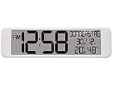 moderne Funkuhr mit hochwertigem LCD Display