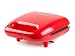 Produktbild DOMO DO9242W Multifunktionsgerät 5-in-1 Sandwichmaker - Waffeleisen - Donut maker - Tierformen - Waffeln am Stiel - Rot