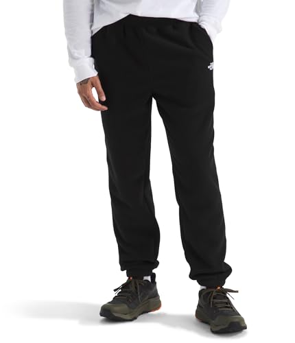 THE NORTH FACE Men's Glacier Fleece Pant | Adjustable Drawcord, Zip Back Pocket, Stretch Binding on Hand Pockets & Ankle