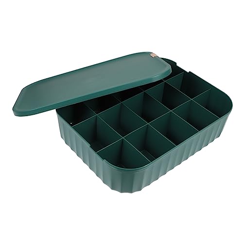 SOLUSTRE 1Pc Creative Underwear Storage Box Organizer for Socks Ties Material Cell Design for Home Organization Tidy Rooms