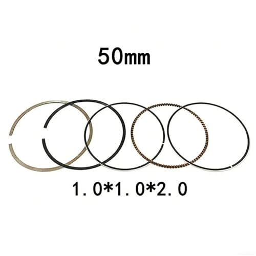 Pistón de 50mm y pasador de 13mm para motor WH100 GCC100 3
