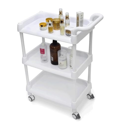Chariot utilitaire mobile à 3 étagères pour l'organisation des soins - 7