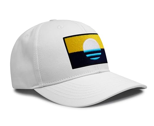 Image of International Tie City Hat for Men and Women, Adjustable Snapback Trucker Baseball Cap with Embroidered Patch