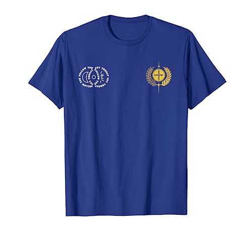 Image of Imagine Dragons Official Lyrics Blue T-Shirt