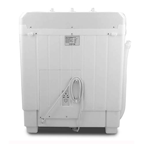 Cosvalve Portable Washing Machine 17Lbs Compact Twin Tub Washer And Dryer Combo For Apartments,Dorms,Rv's,College Rooms,Camping #TOP5