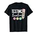 Testing Testing 123 Cute Test Day Teachers Students Girl Kid T-Shirt