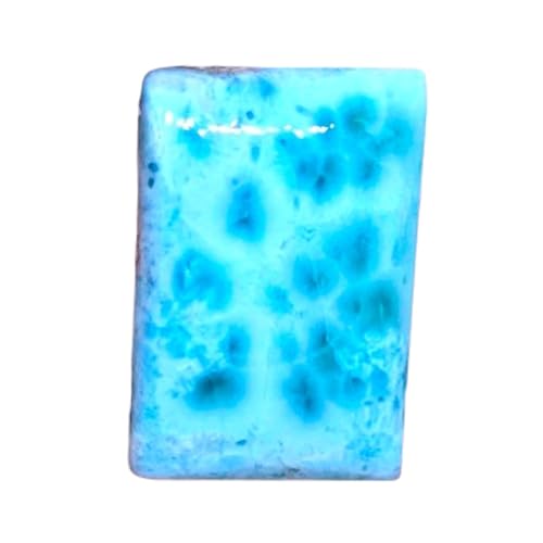 Pierre de larimar 24x16x6mm cabochon de qualité supérieure pour haute joaillerie DIY