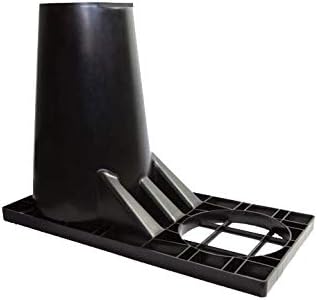 Sleeve-It SD1 - Sold as Set of 5, Code Compliant Post Anchoring Solution, Used to Anchor Fence Posts and Hand Rails on top of Segmental Retaining Walls, Easy to Install