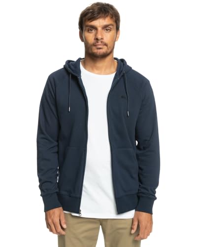 Quiksilver Essentials Raglan - Sudadera con Capucha y Cremallera para Hombre
