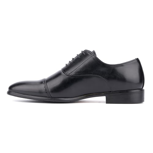 Mens Damian Oxford, Round Dress Shoes, PVC Outsole3
