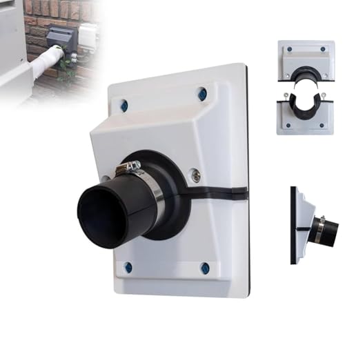 HVAC Wall Penetration and Line-Set Cover Kit, Separable AC Line