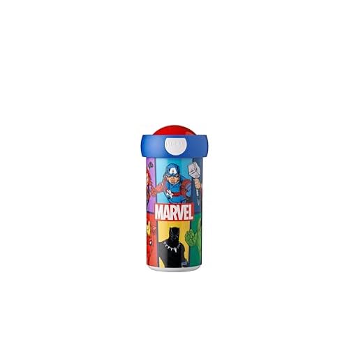 Mepal - Vaso Escolar Campus - Vaso de Bebida - Taza Escolar a Prueba de Fugas para Niños - Vaso de Bebida Reutilizable - Sin BPA y apto para Lavavajillas - 300 ml - Avengers