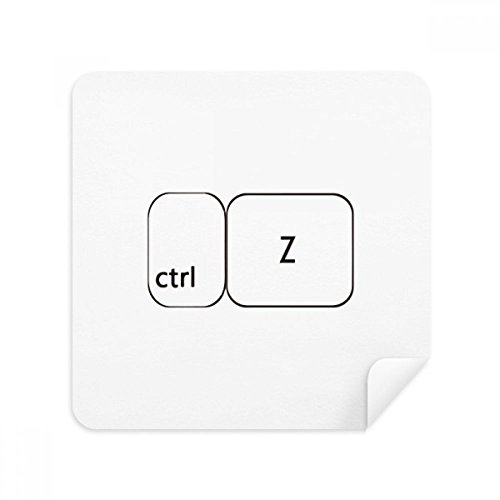 Chiffon de nettoyage lunettes et écran anti-trace en suède Ctrl Z