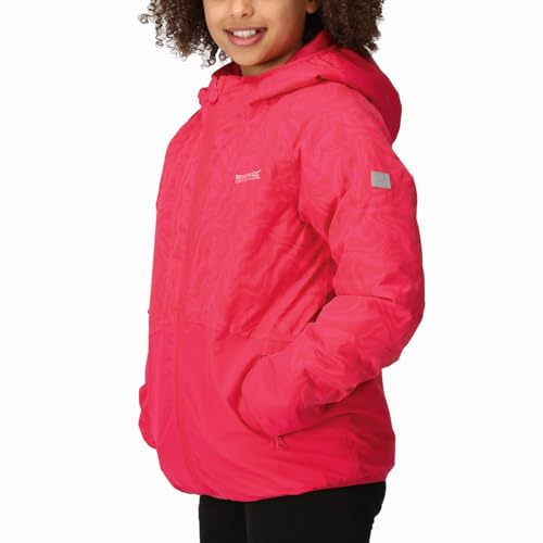 Childrens/Kids Volcanics VII Reflective Waterproof Jacket (15-16 Years) (Pink Potion)3
