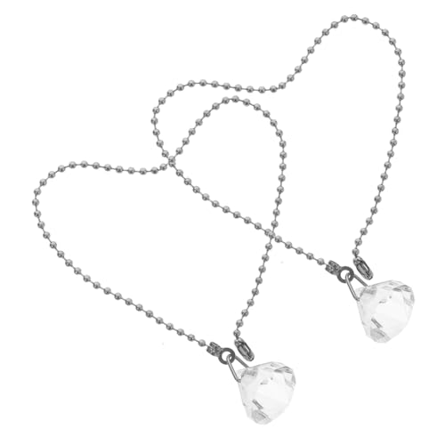 GALPADA 2pièces Chaînette De Ventilateur Avec Pendentif Décoratif Rallonge De Chaînette Pour Ventilateur De Plafond