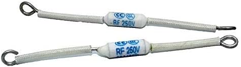 Pmw - Rice Cooker Electric Repairing Parts - 250V -10A - 185 Celsius Fuses - Pack Of 2