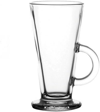 Pasabahce '55861 – Çay Bardağı Kulplu "Columbian 263 ml çay, Latte Macchiato, Irish Coffee, romlu süt, sıcak şarap, sıcak çikolata için, 6'lı set - Görsel 2