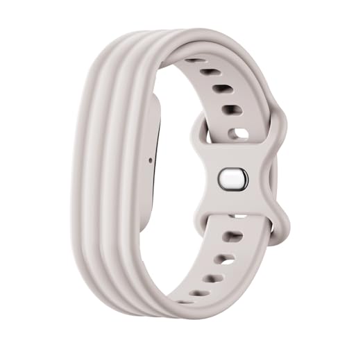 [LUNBER-ARMOR] For Fitbit Air �P�[�X �o���h ��̌^ �J�o�[ �ی�P�[�X+���X�g�o���h �V���R�� �ϏՌ� �\�t�g�P�[�X �V���v�� �����ȒP For �t�B�b�g�r�b�g �G�A(�x�[�W��)