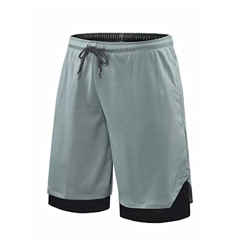 Short de running 2 en 1 pour vos entraînements quotidiens de jogging et sessions de fitness