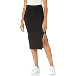 The-Drop-Womens-Veronique-High-Waist-Slit-Skirt