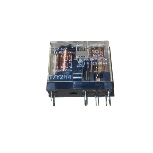 Relais G2R-2 12V CC : Solution contre les pannes de commutation de puissance - 5 unités - 6