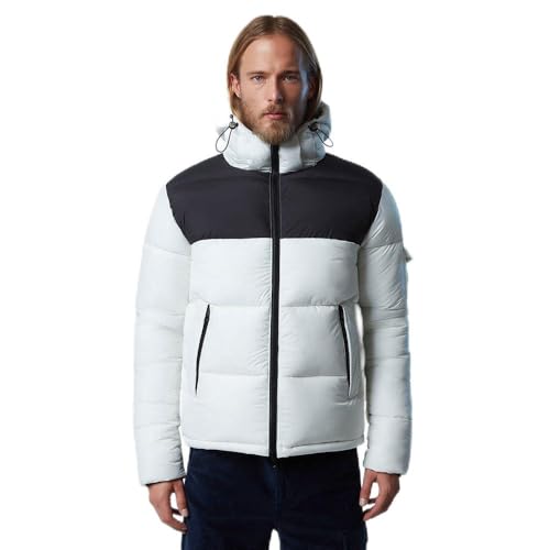 Black / White NORTH SAILS Beam Puffer Jacket L