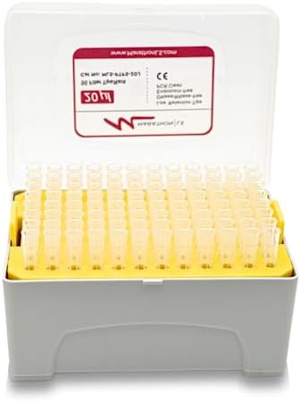 Marathon LS 20 μL Pipette Tips, Pack of 20 Racks (1920 Tips), Universal Sterile Pipette Filter Tips 20 μL, RNase/DNase-Free, Non-Pyrogenic, Low-Retention, Disposable, 96 Tips Per Rack