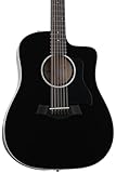 Taylor 250ce Plus 12-string Acoustic-electric Guitar - Black