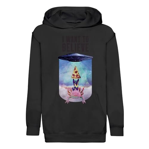 Sweat enfant chat pizza extraterrestre cadeau anniversaire humour original