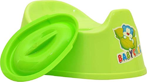 Image of Nabhya Small Baby Care Baby Potty Training Seat Potty Seat Vary Color Potty Seat for 6-12 Months Kids (Multi)