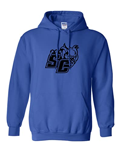 CreateMyTee | Southern Connecticut SC Owls Hooded Sweatshirt