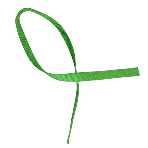 SEPEAK 1 inch Nylon Tubular Webbing, 20kN/4500 lbs, Heavy Duty Climbing Strap for Rescue, Outdoor Climbing, Firefighting, Rigging, Ziplining, Anchoring,Hanging,1pc,Green,1 Yard