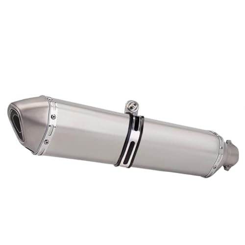 Tuyau d'échappement 51mm en acier inoxydable 570mm pour moto PCX160