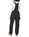 Dickies Womens W Relaxed Straight Bib Overalls, Rinsed Black, Large US