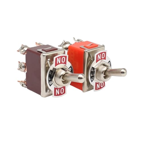 Interrupteur à bascule à 6 broches E-TEN1322 avec capuchon de protection isolant - 3
