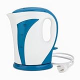 Paluplus Bollitore Elettrico in Plastica da 1,7 Litri, misura 13x22x25 cm, Bollitore Acqua con Spegnimento Automatico, Potenza 2200 W -896F -1,1 (Blu)