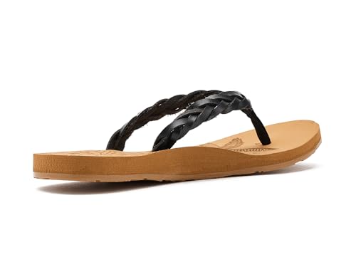 Image of Roxy Women's Feel Breezie Braided Flip Flop Sandal