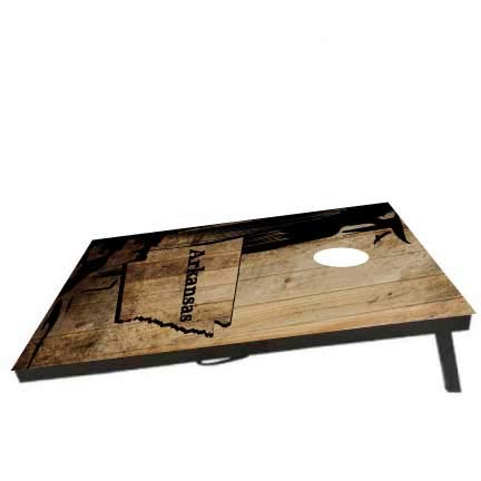 VictoryStore Cornhole Games - State of Arkansas Cornhole Bag Toss Game - Arkansas Bag Toss