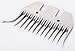 Sheep Shearing Cutters Clipper Blade Comb (13 Curved Tooth Blade)