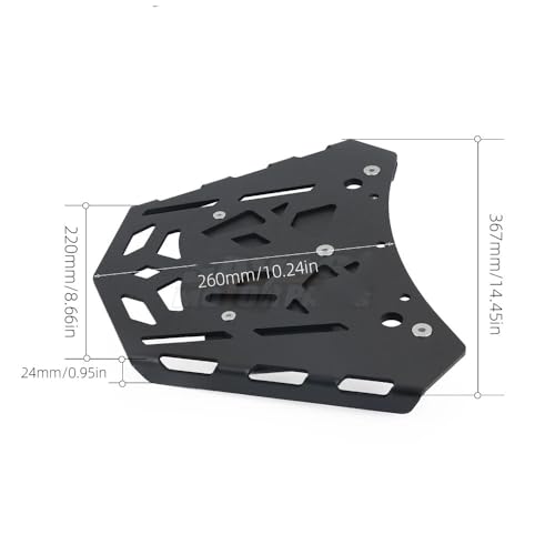 Support de boîte de queue Tracer 900GT pour fixer vos bagages sans risque
