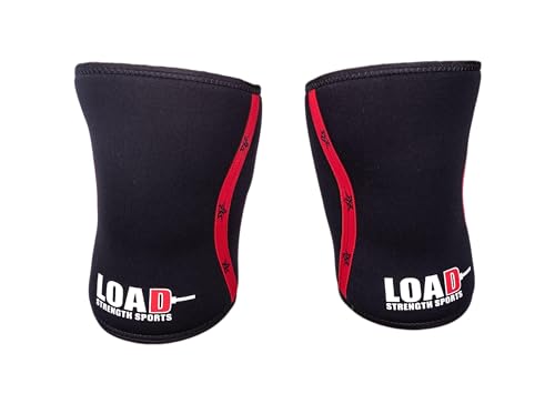 Load Strength Sports The Base Knee Sleeves (Black, XL)