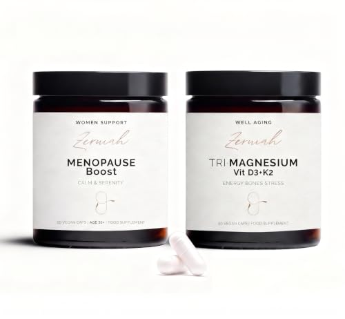 Triple Magnesio y Balance Menopausia Zeruiah para noches tranquilas