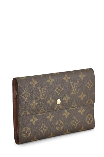 Pre-Loved Monogram Canvas Pochette Passport, Brown2