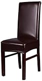 faux leather dining chair seat pads ★ Good for dinning chairs, please measure the size of your chairs before buying.