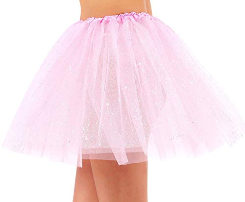 Women's Adult 5 Layered Tulle Tutu Mini Skirt