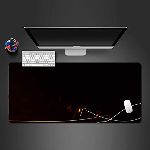 Grand tapis de souris de bureau 1000x500 mm idéal pour le jeu et le télétravail