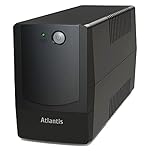 Atlantis OnePower PX1100, UPS Line Interactive 1100VA/550W, AVR (3 stadi), Onda PseudoSinusoidale, 4 prese IEC, 1 Batteria 12V 9Ah